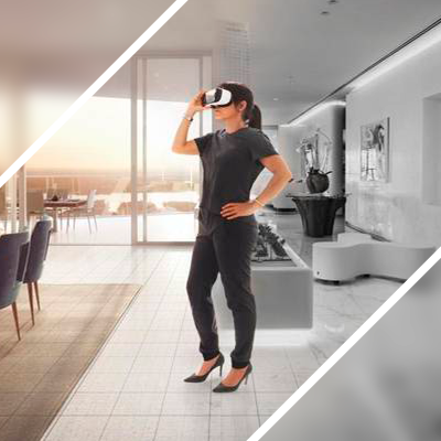 Virtual reality real estate